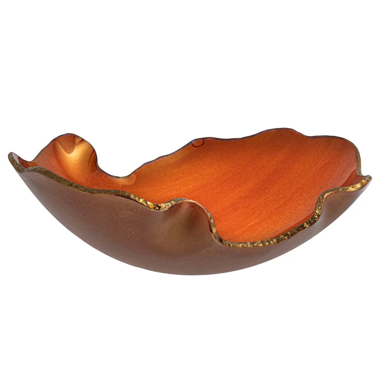 Glass bowl "Mapa" by Regina Medeiros