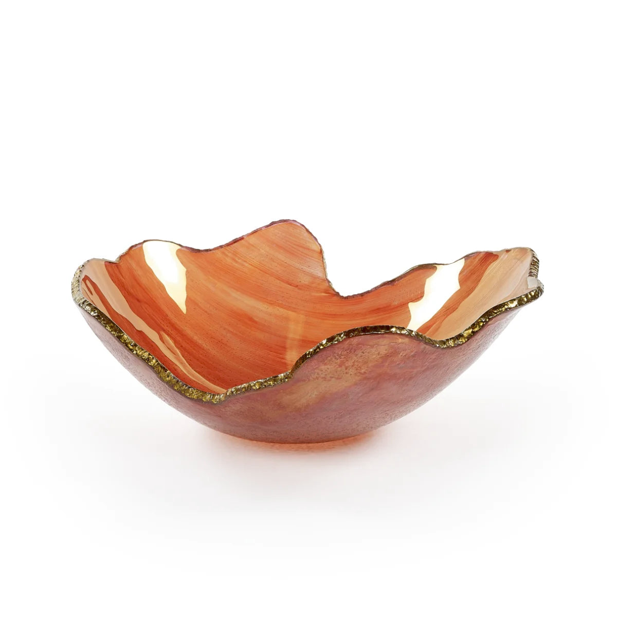 Glass bowl "Mapa" by Regina Medeiros