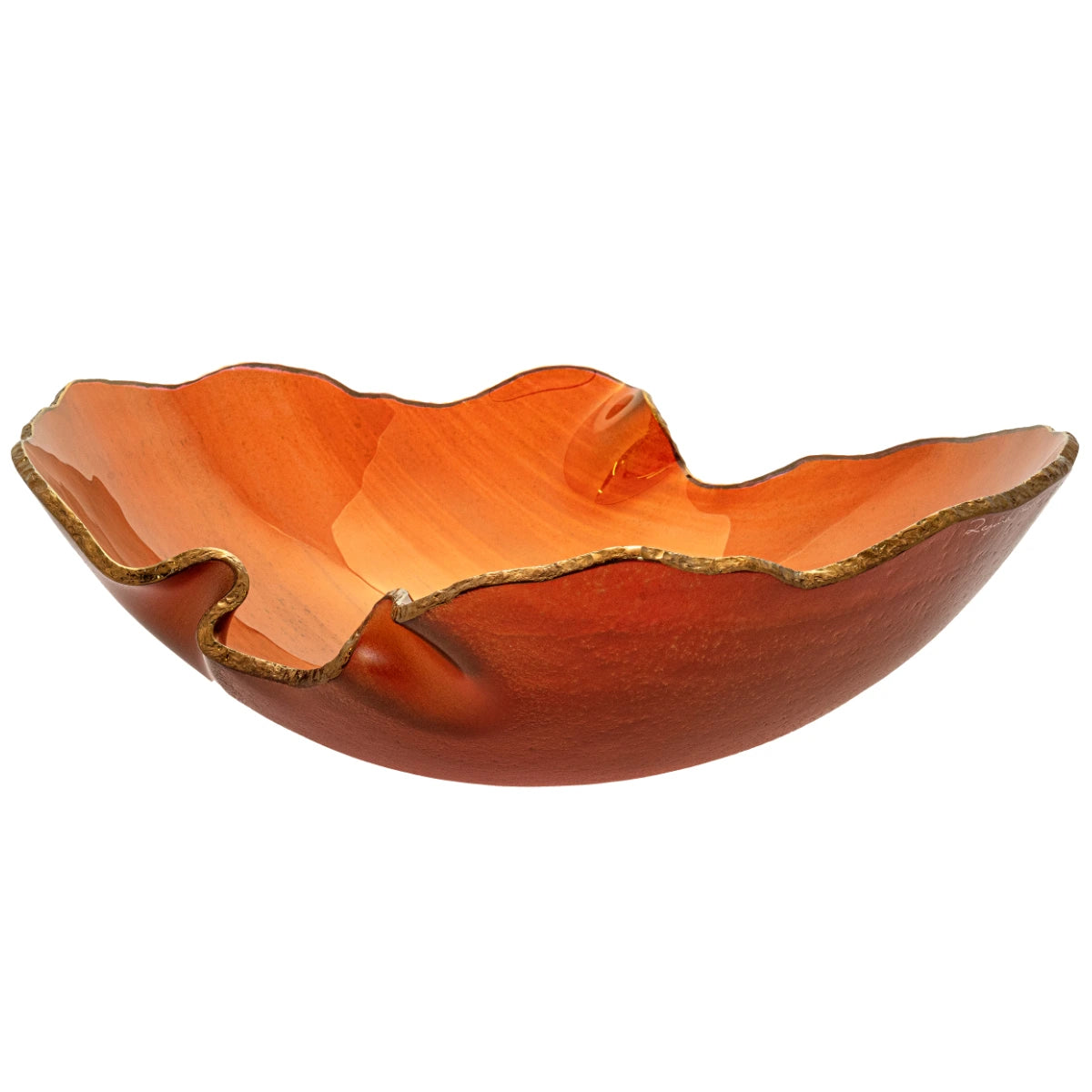 Glass bowl "Mapa" by Regina Medeiros