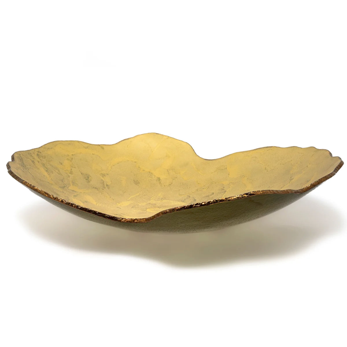 Glass bowl "Mapa" by Regina Medeiros