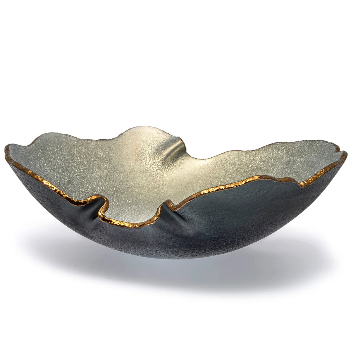 Glass bowl "Mapa" by Regina Medeiros
