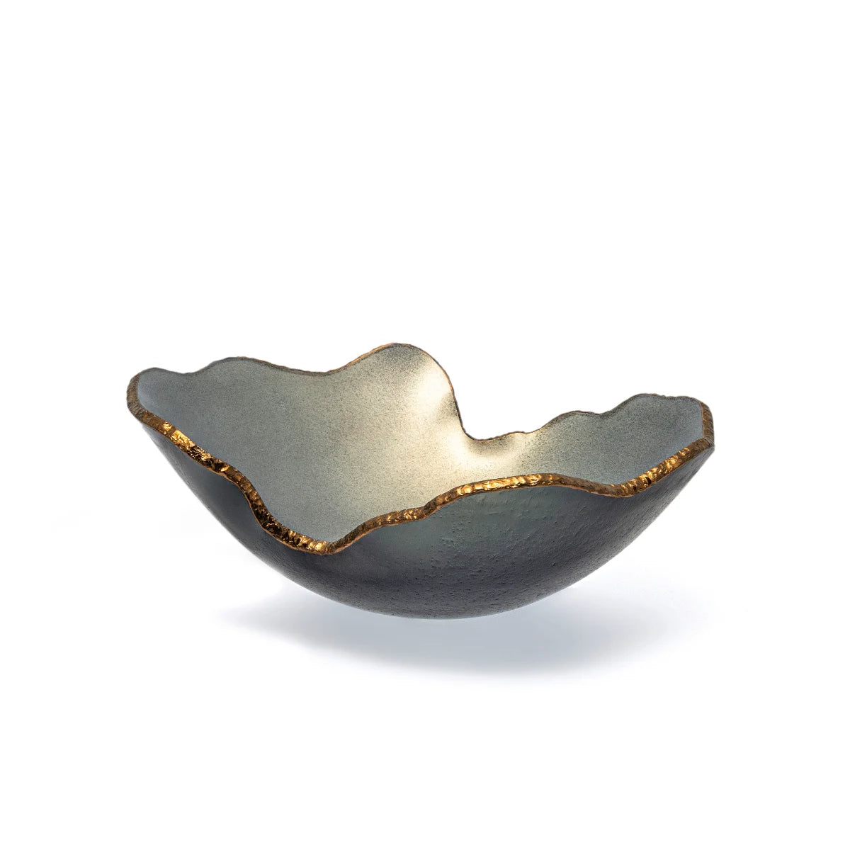 Glass bowl "Mapa" by Regina Medeiros