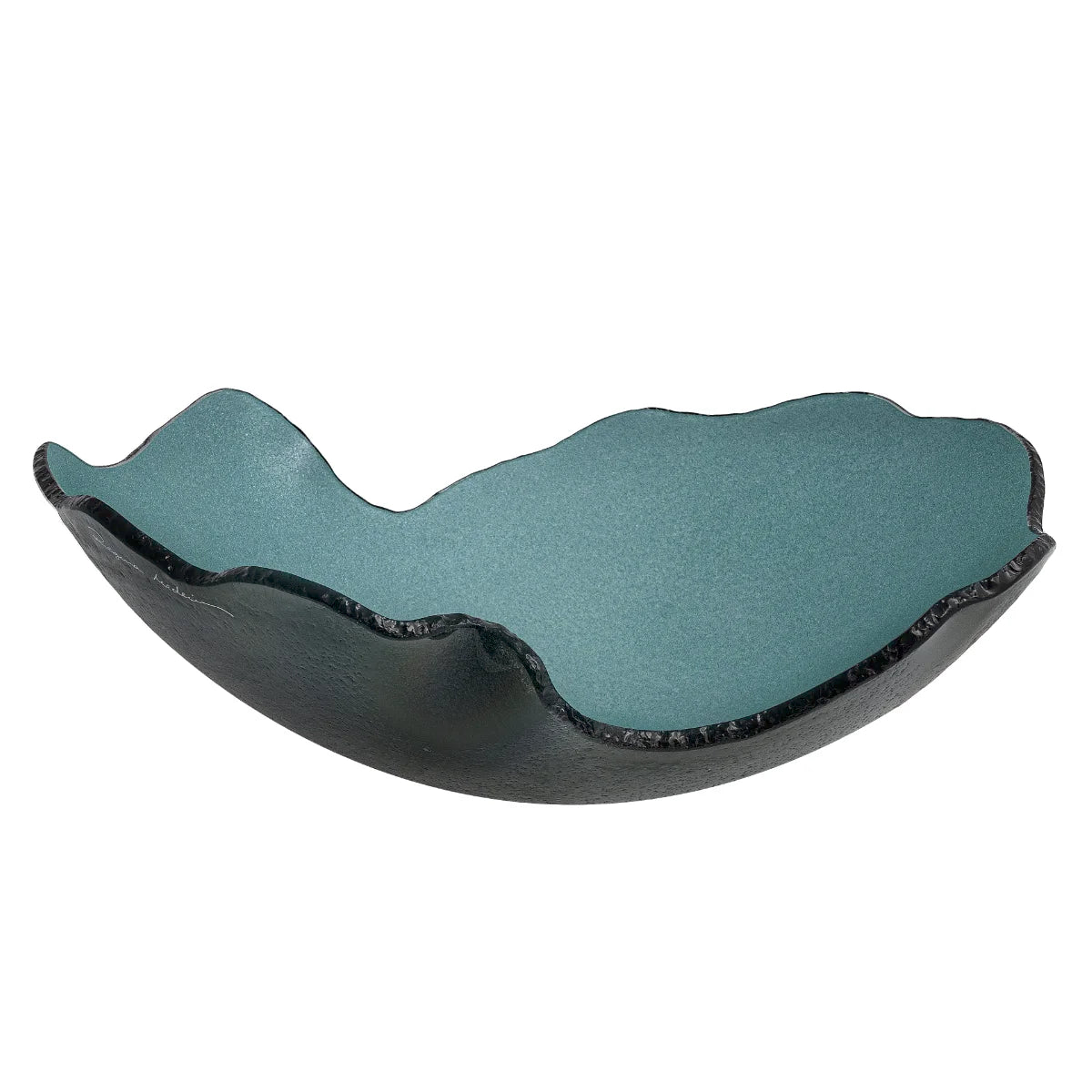 Glass bowl "Mapa" by Regina Medeiros
