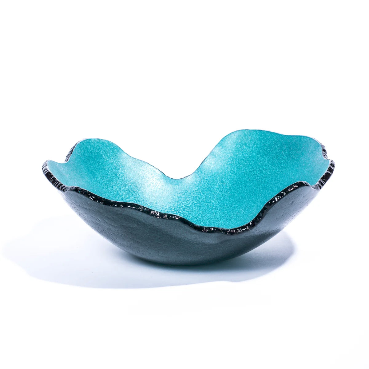Glass bowl "Mapa" by Regina Medeiros
