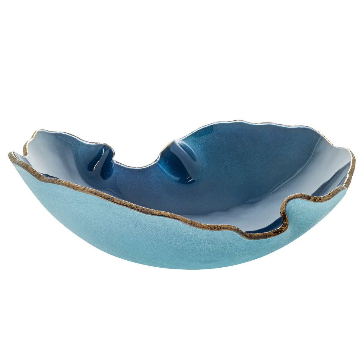 Glass bowl "Mapa" by Regina Medeiros
