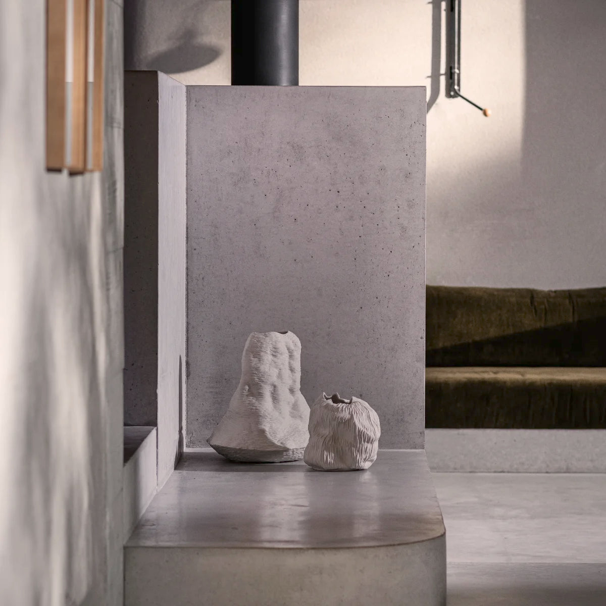 Skulptur "Linha Glacial 02" von Nicole Toldi