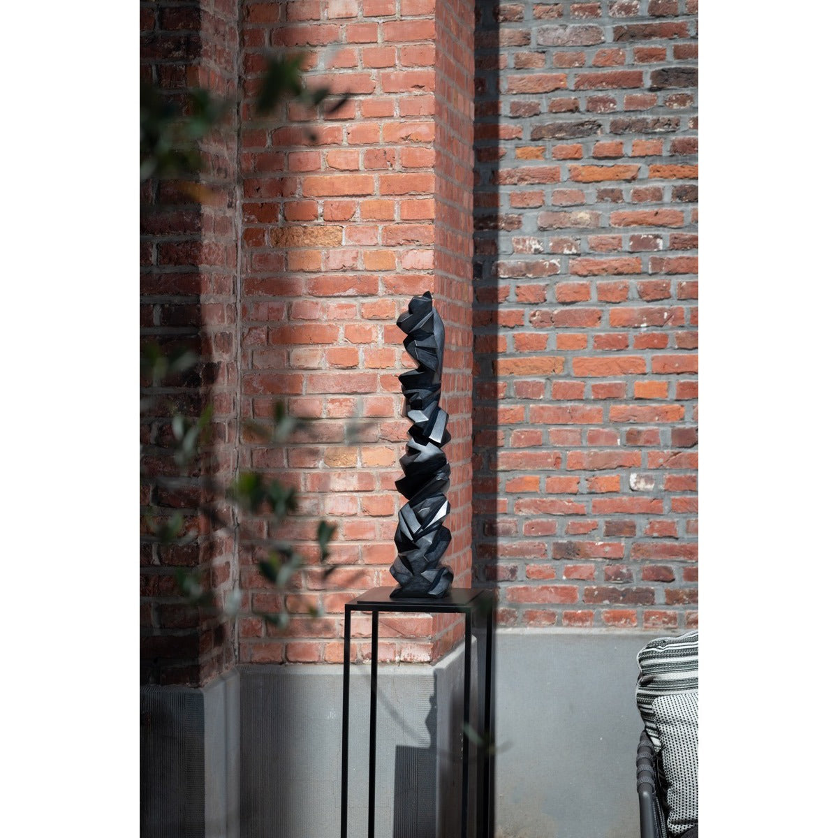 Bronzeskulptur "Storm" von Cornelius Vandeputte