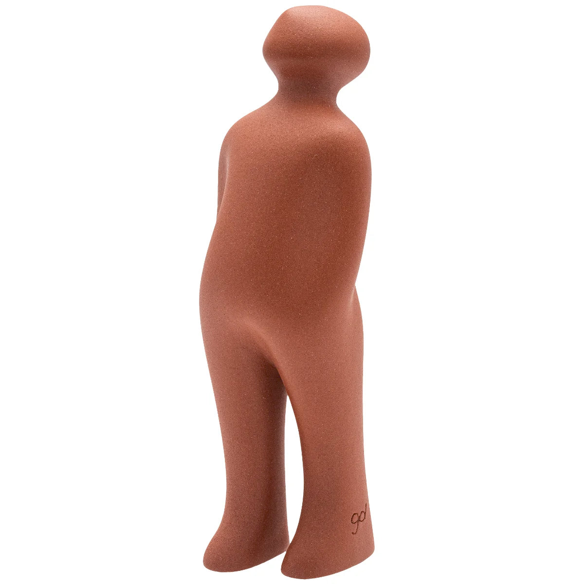Sculpture "The Visitor" by Guido Deleu