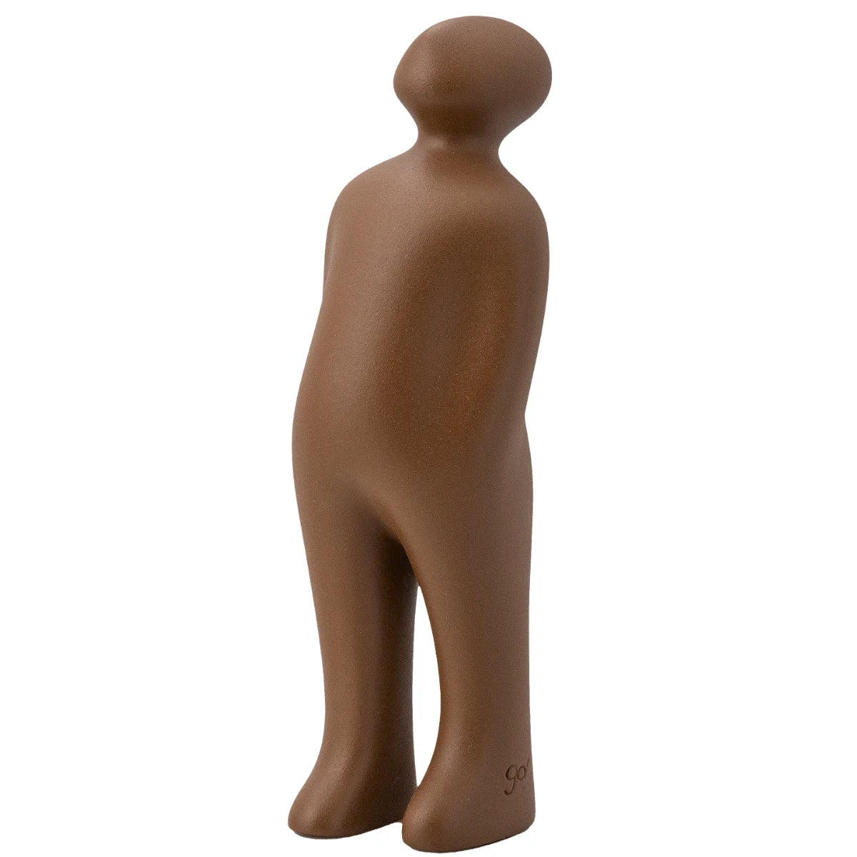 Sculpture "The Visitor" by Guido Deleu