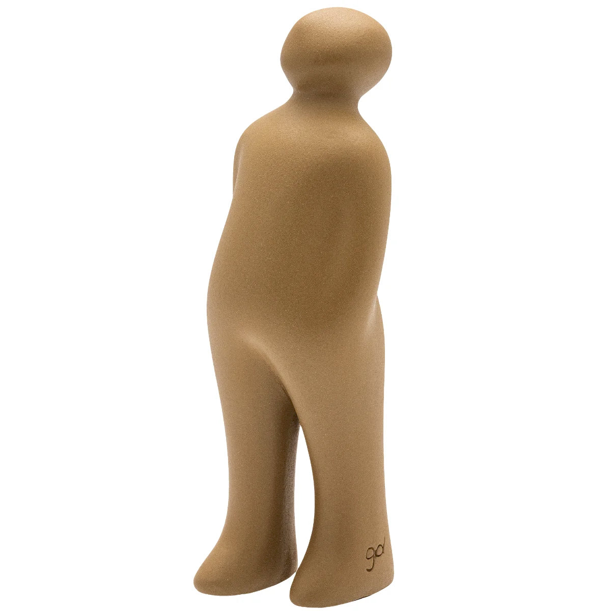 Sculpture "The Visitor" by Guido Deleu