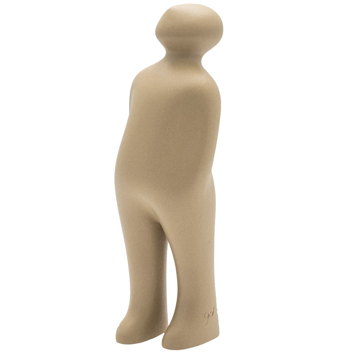 Sculpture "The Visitor" by Guido Deleu