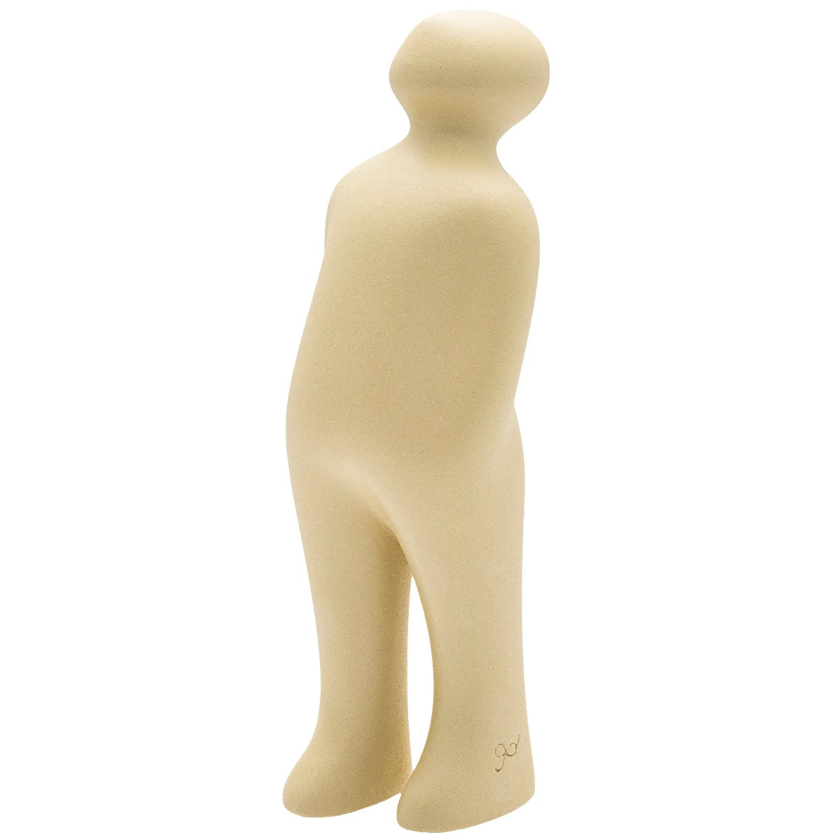 Sculpture "The Visitor" by Guido Deleu