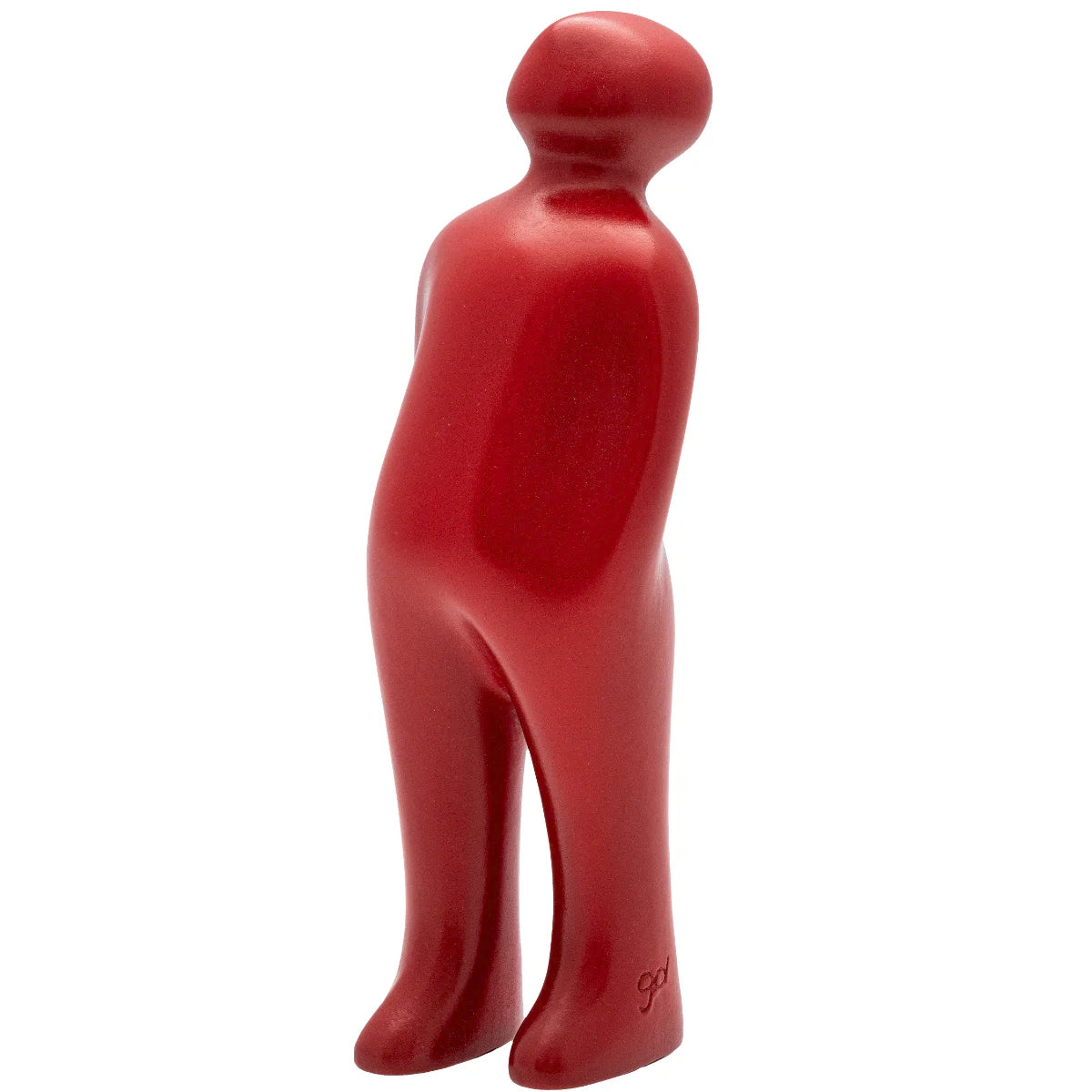 Sculpture "The Visitor" by Guido Deleu