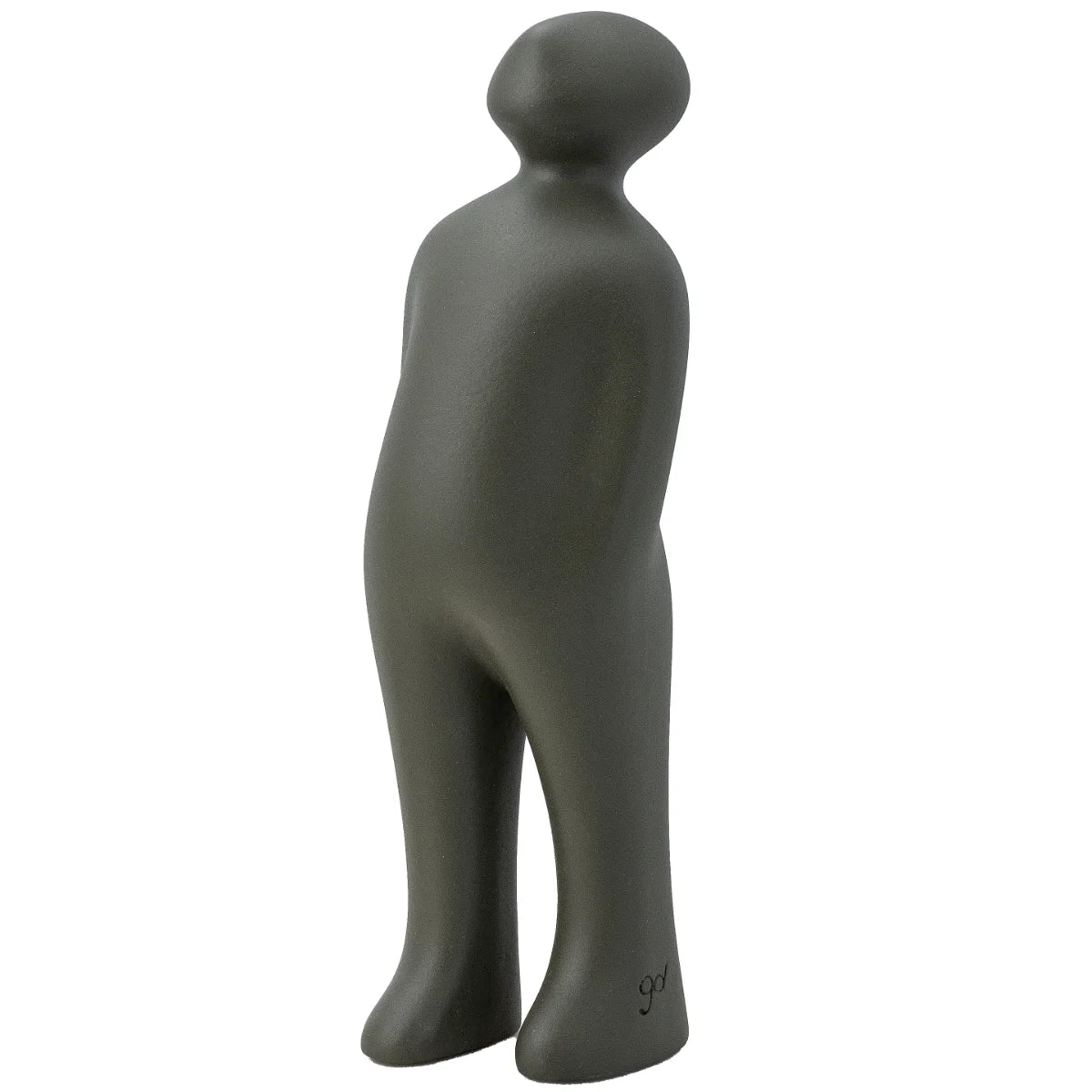 Sculpture "The Visitor" by Guido Deleu