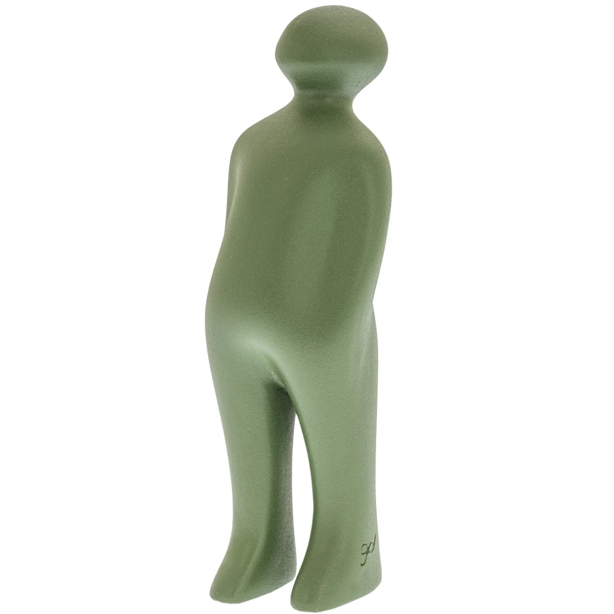 Sculpture "The Visitor" by Guido Deleu