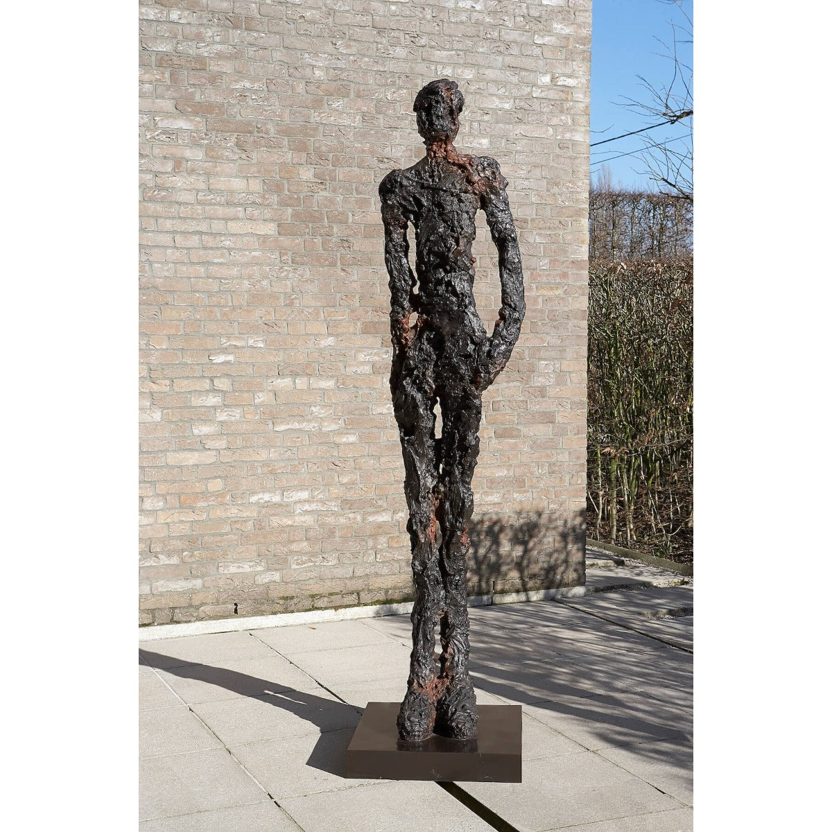 Gardeco Bronzeskulptur to Think