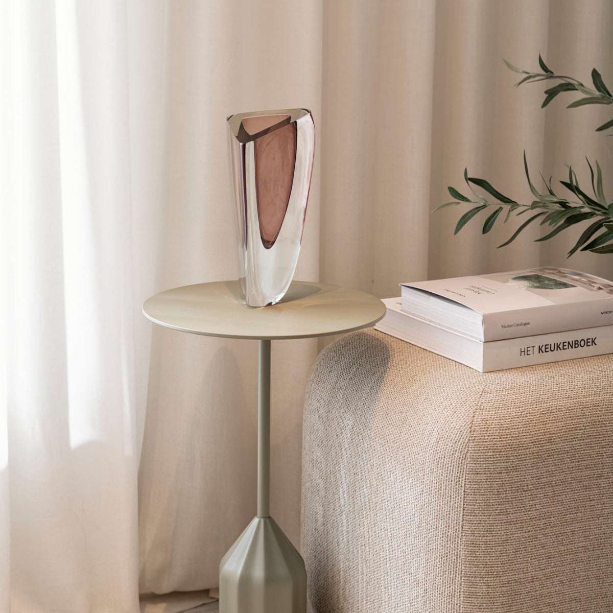 Glasvase "Vase Triangle 3" von Seguso