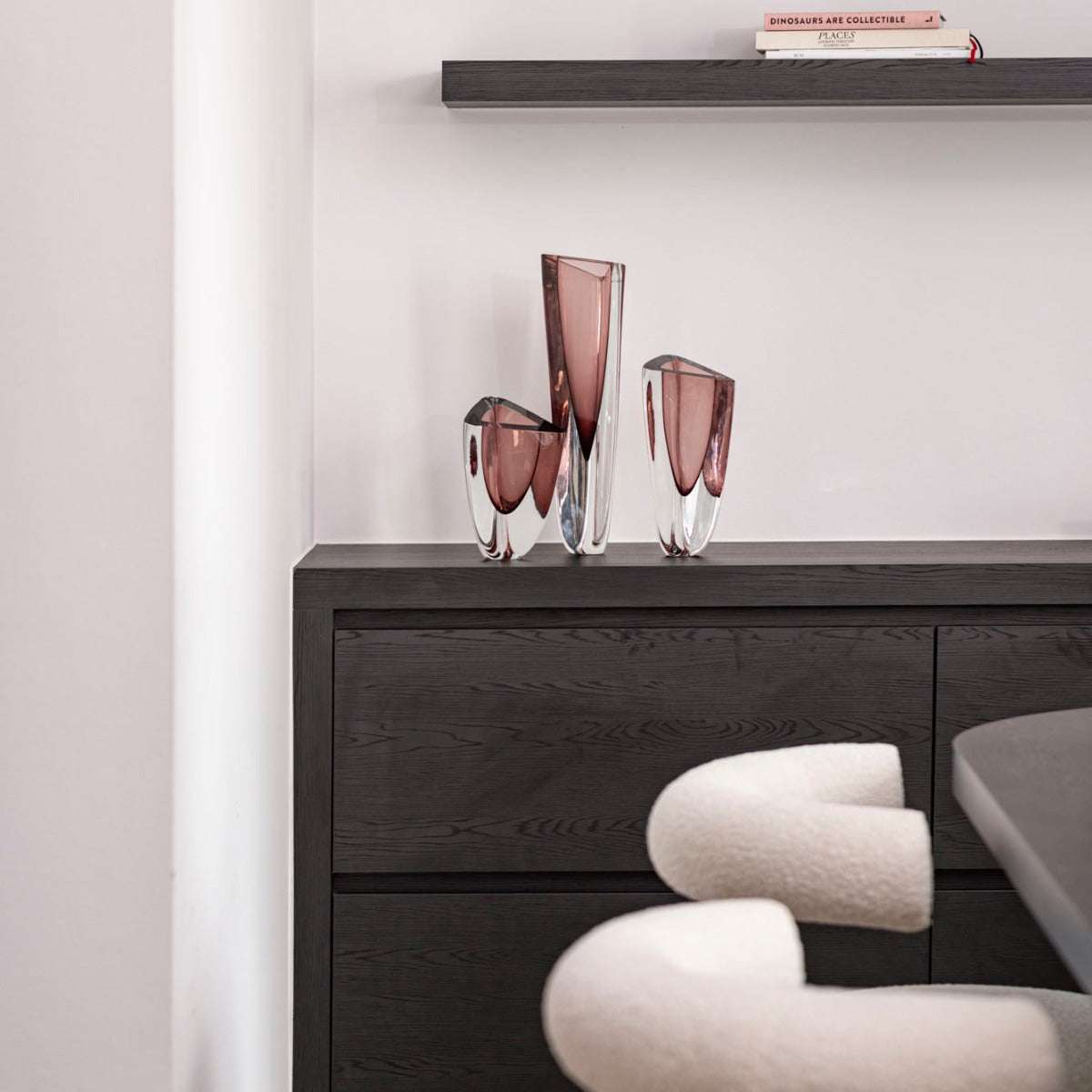 Glasvase "Vase Triangle 3" von Seguso