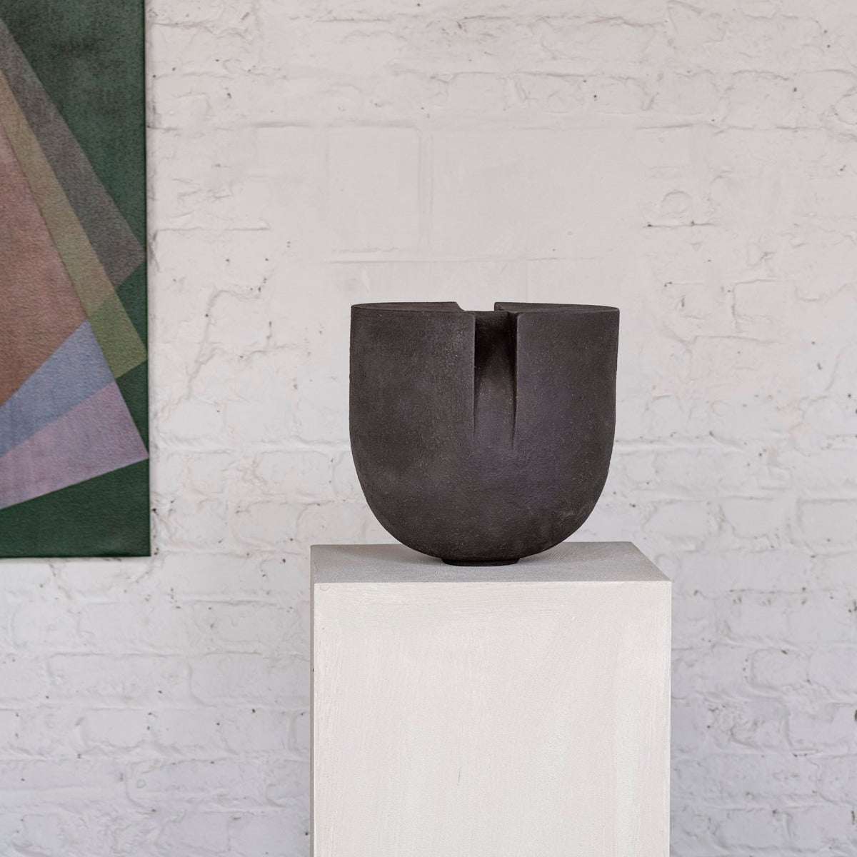 Keramikvase "Inclusum Forma" von Guy Buseyne