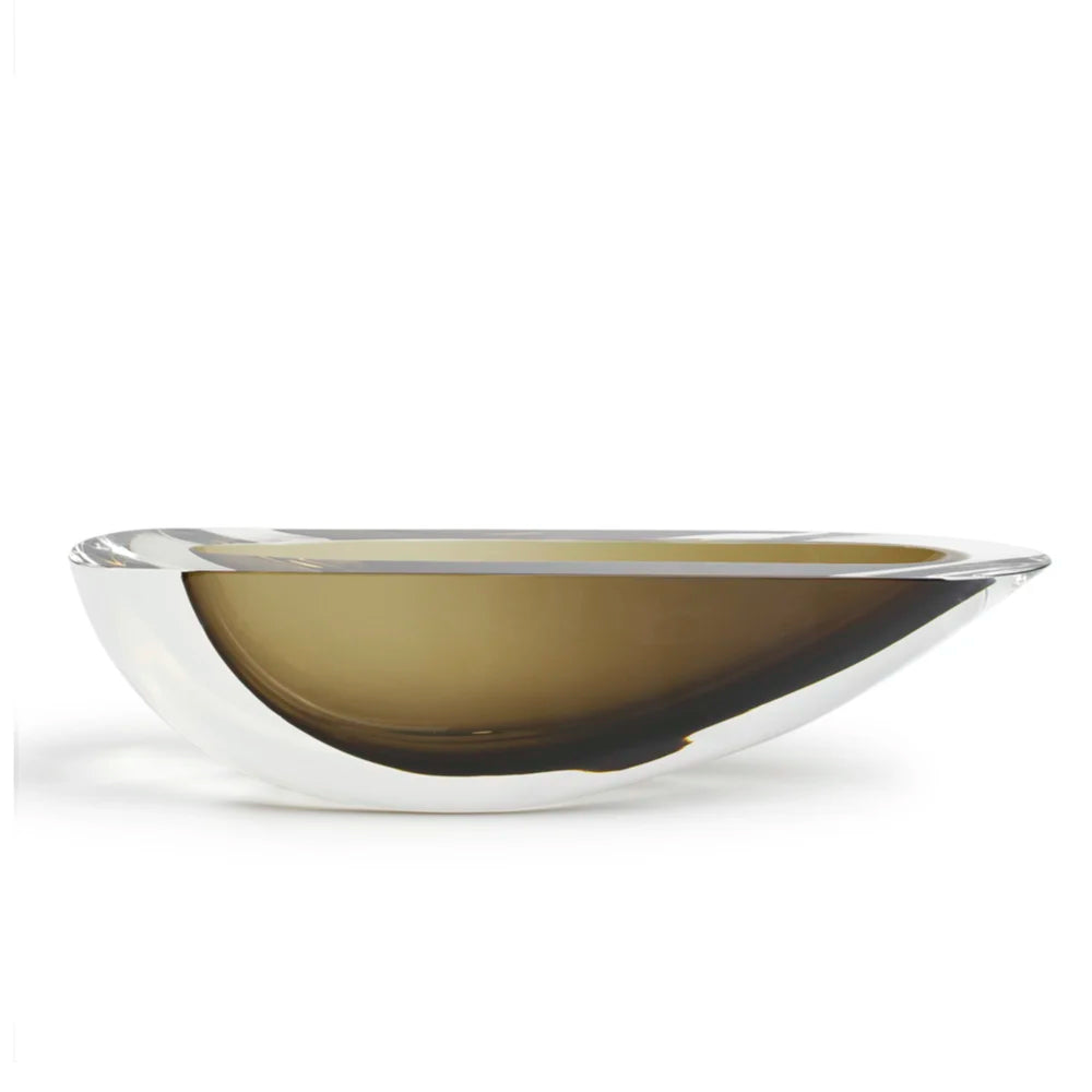 Glass vase "Vase Canoe 160" by Seguso