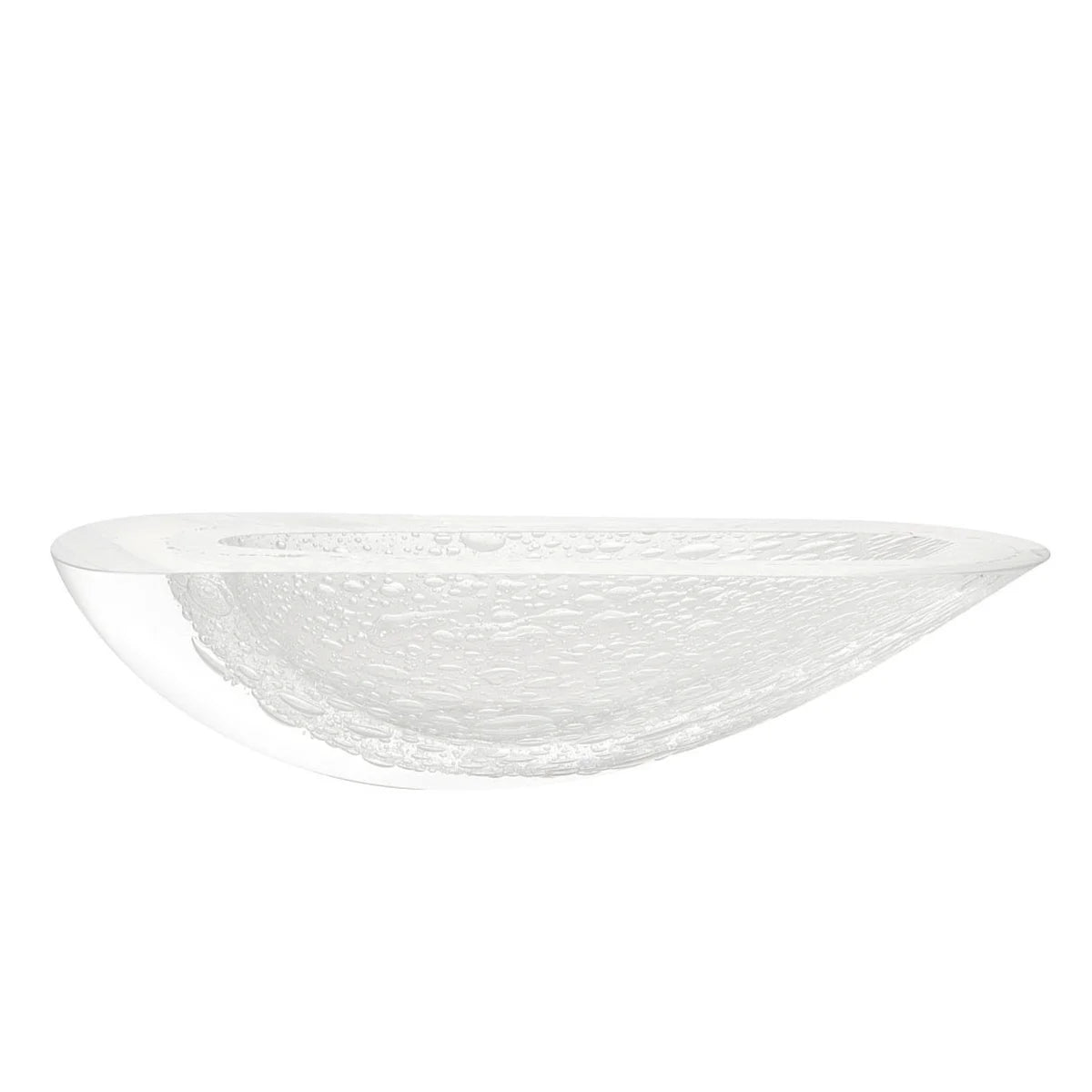 Glass vase "Vase Canoe 160" by Seguso