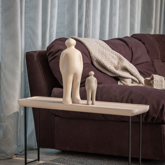 Skulptur "The Visitor Plus" von Guido Deleu