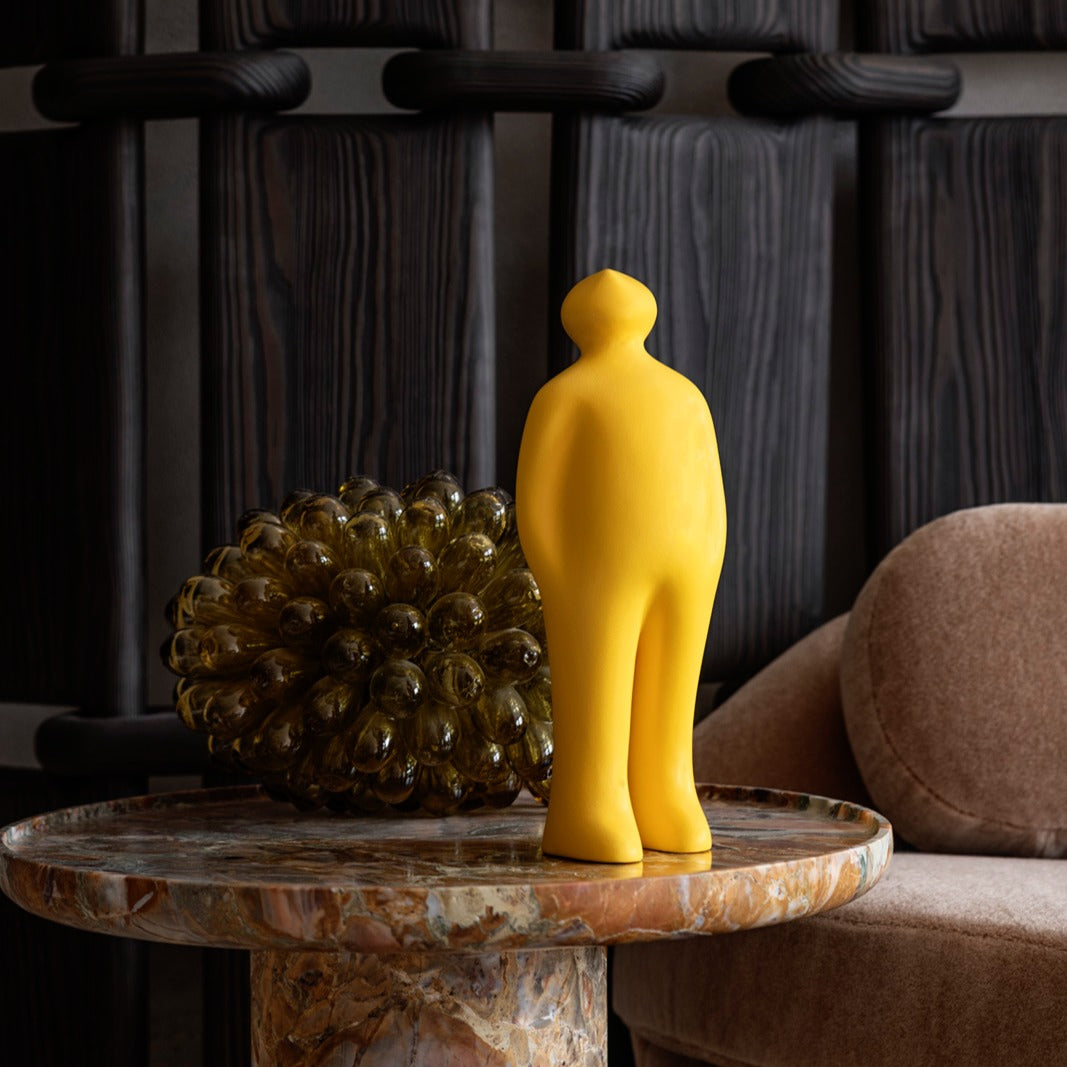 sculpture "The Visitor Plus" by Guido Deleu