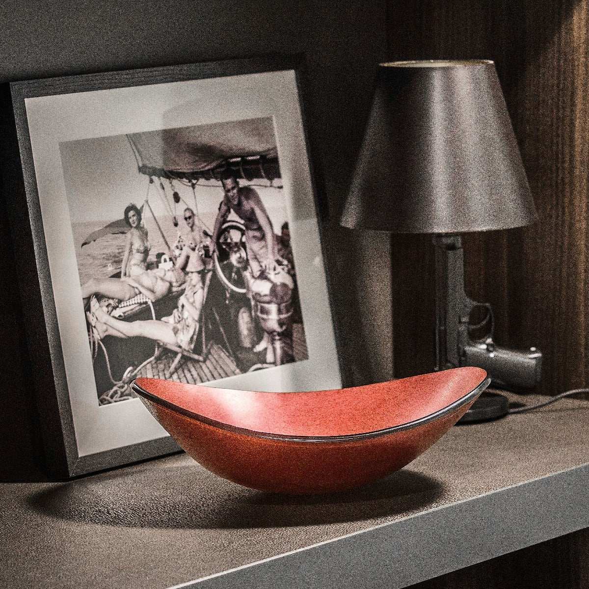 Glasschale "Bowl Oval" von Regina Madeiros