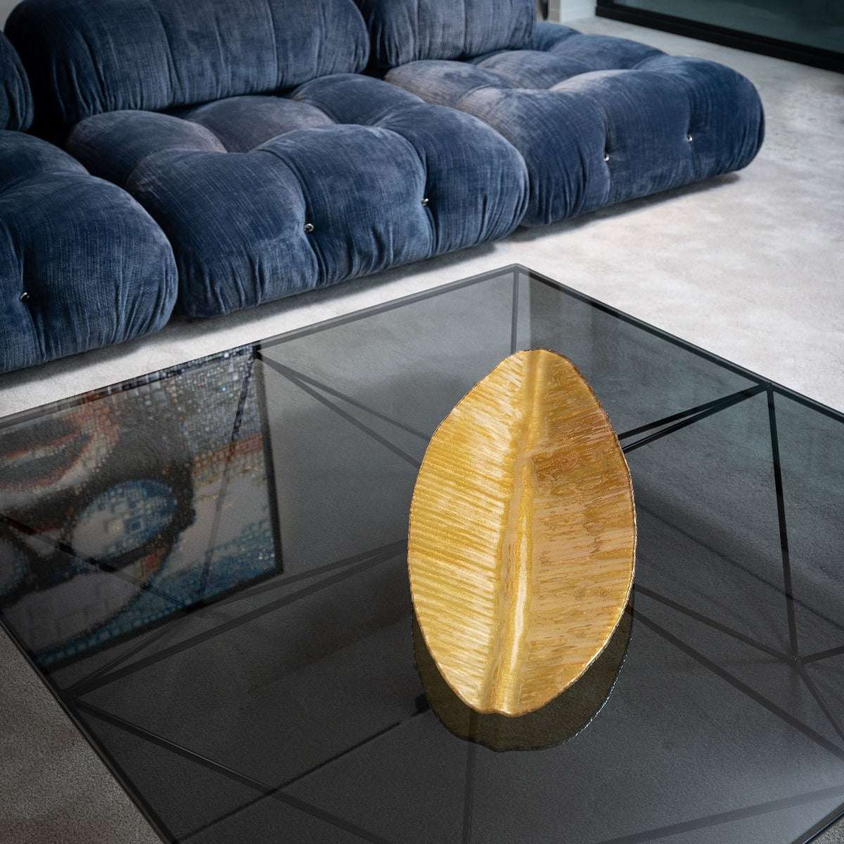 Glasschale "Folha de Bananeira" von Regina Medeiros