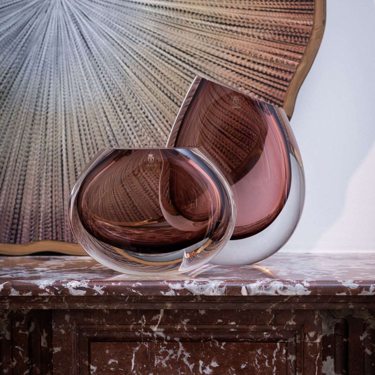Glasvase "Vase 92" von Seguso