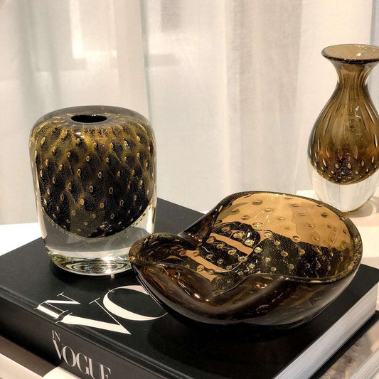 Glasvase "Square Vase Balloton" von Seguso