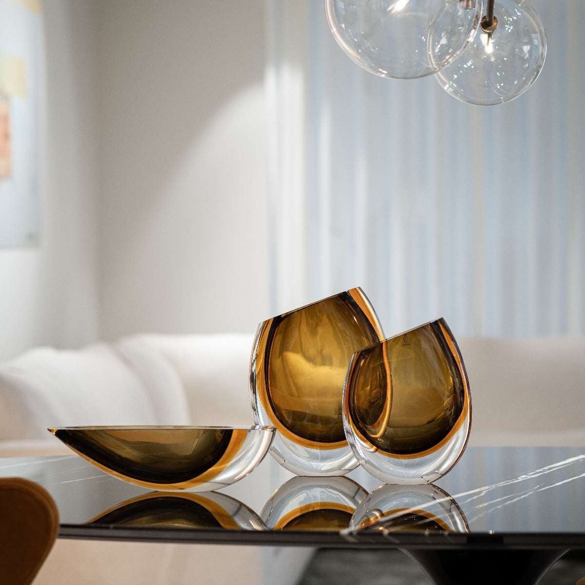 Glasvase "Vase 210" von Seguso