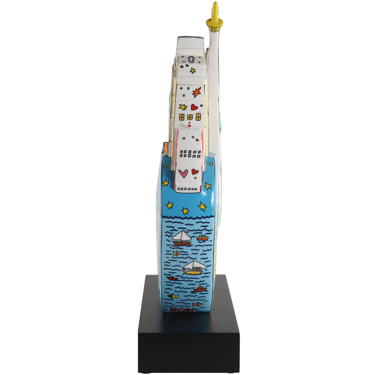 Goebel Skulptur "Big Apple on Liberty" von James Rizzi