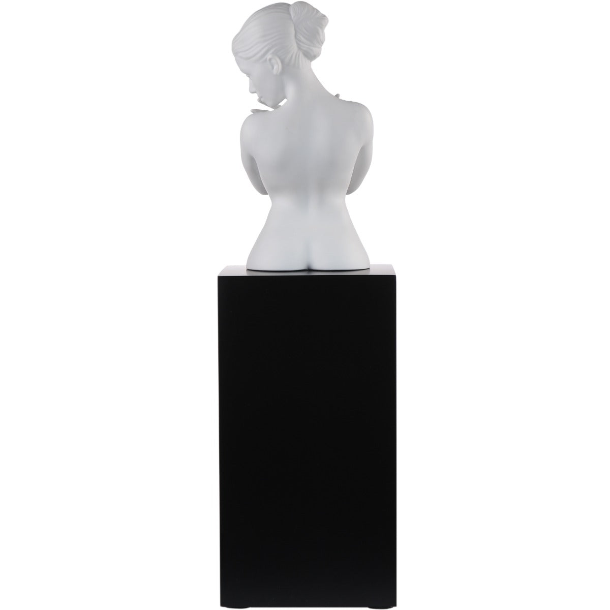 Porcelain sculpture "Fire in the Belly II" by Lana Frey