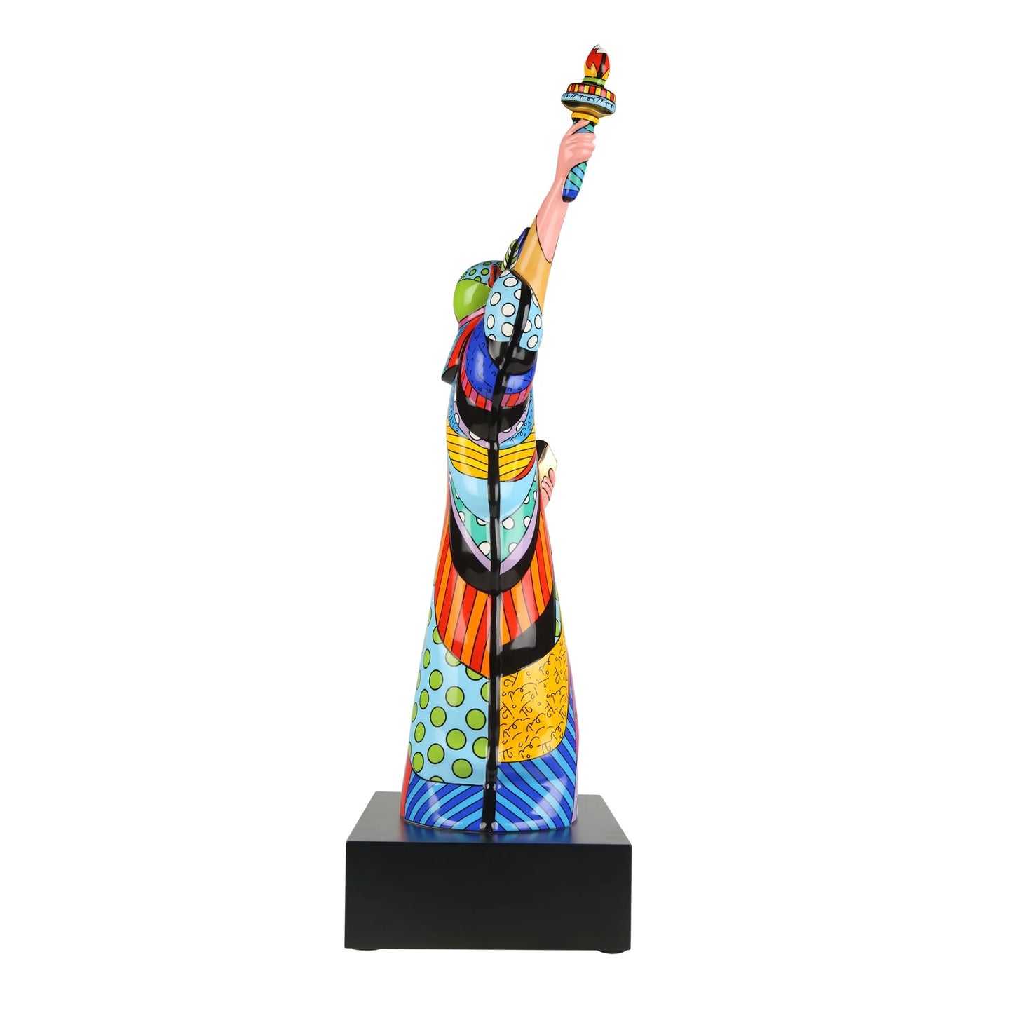 Porcelain sculpture "Liberty" by Romero Britto