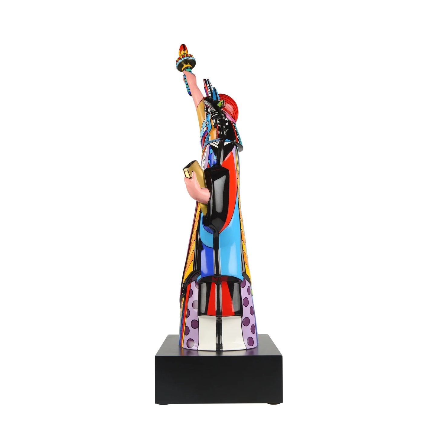 Porcelain sculpture "Liberty" by Romero Britto