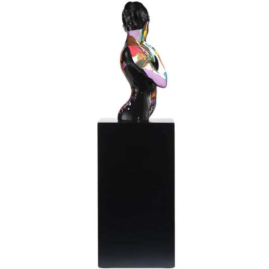 Porzellanskulptur "Fire in the Belly" von Lana Frey