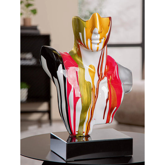 Skulptur "Mann - Luca" auf Marmor