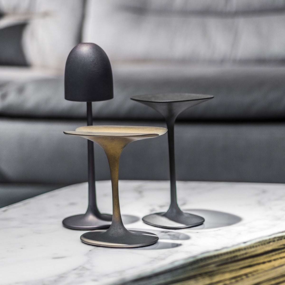 Skulptur "Mushroom Set" von Stefan Schöning
