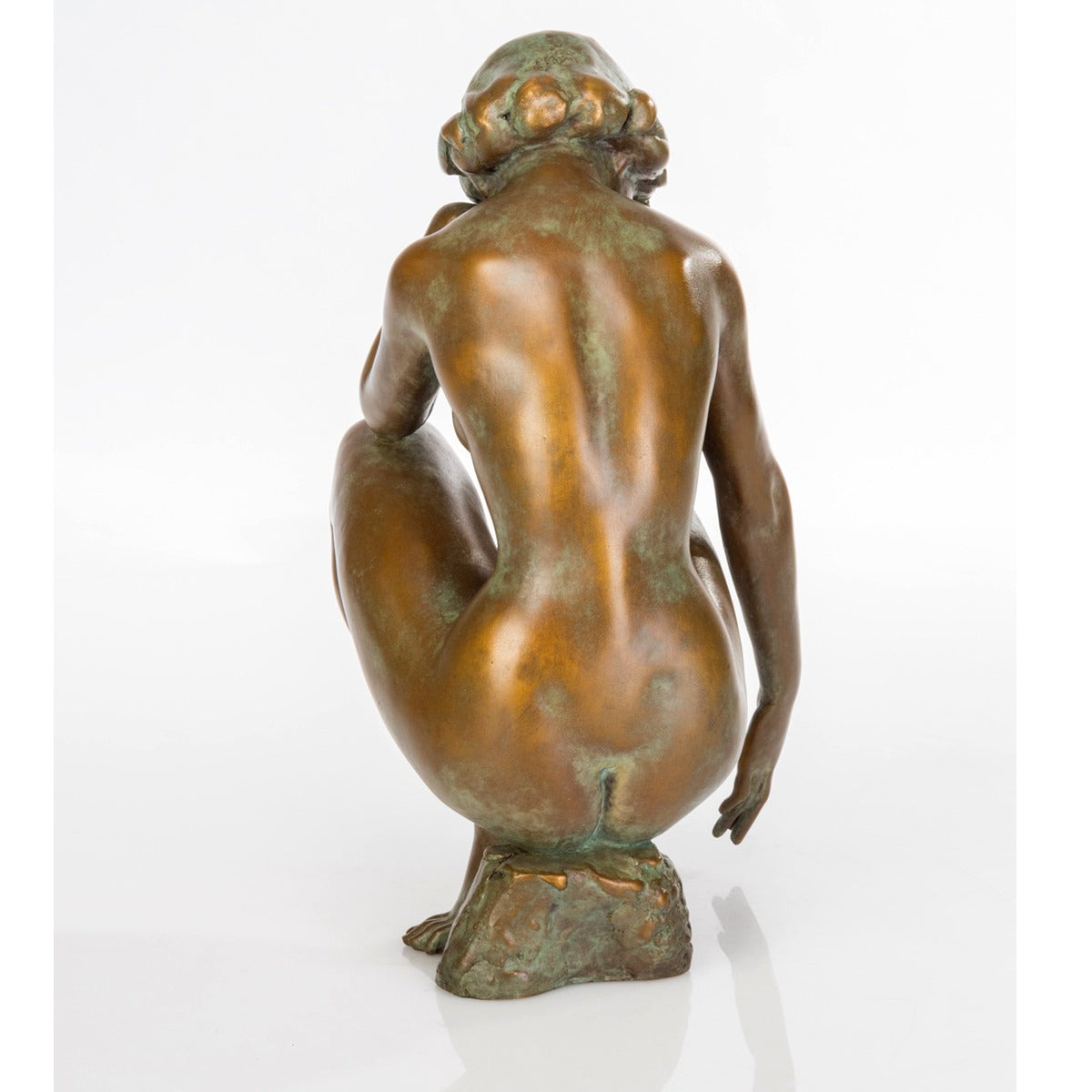Bronze sculpture "Colorful Stones" by Erwin A. Schinzel
