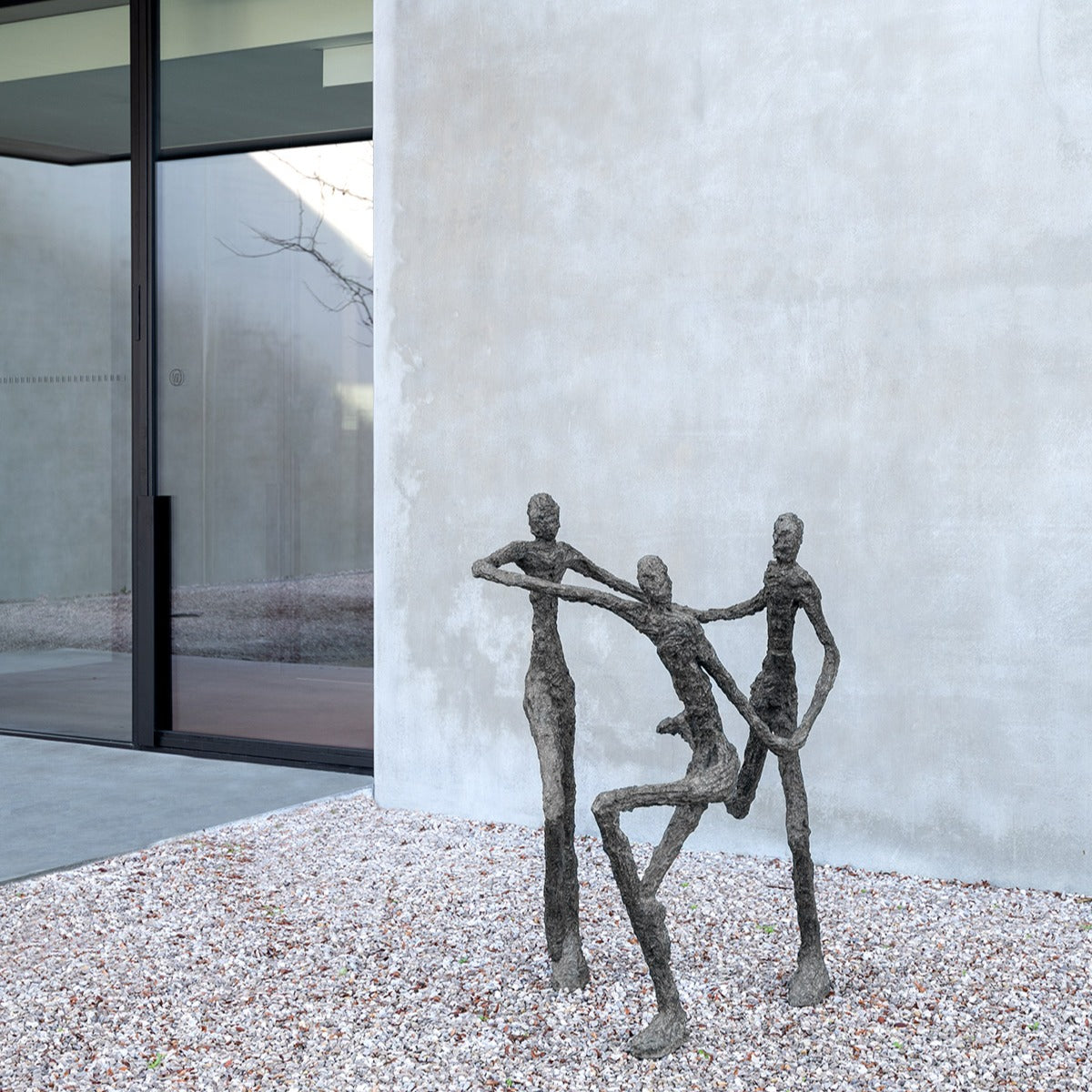 Bronze sculpture "To Enjoy" by Ann Vrielinck