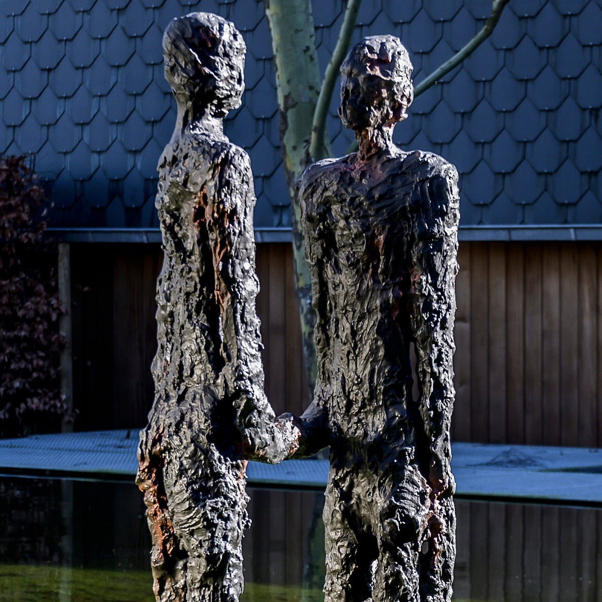 Gardeco Figur aus Bronze