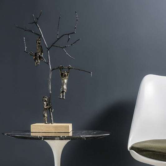 Gardeco Bronzeskulptur tree of joy