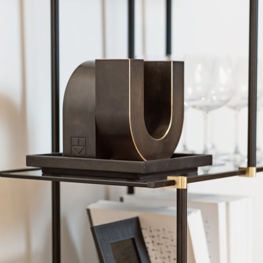 Bronzeskulptur "Uno" von Renaat Ramon