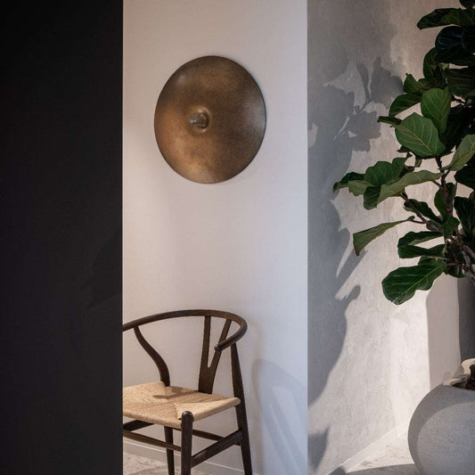 Wanddekoration "Prato de Parede Convexo" cobre von Regina Medeiros