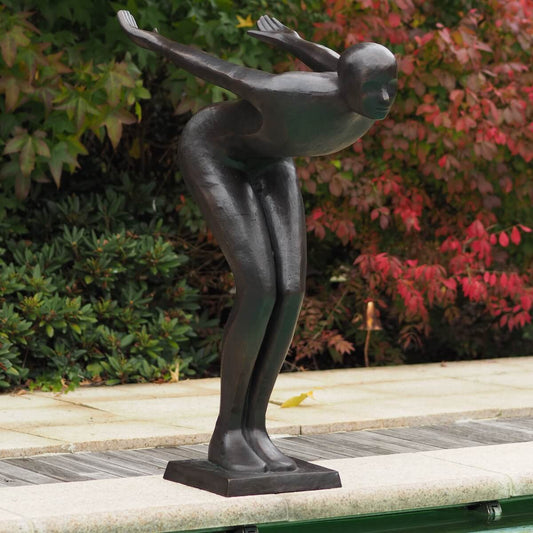 Bronzeskulptur "Schwimmer Frederick"