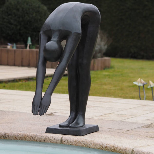 Bronzeskulptur "Schwimmer Christoph"