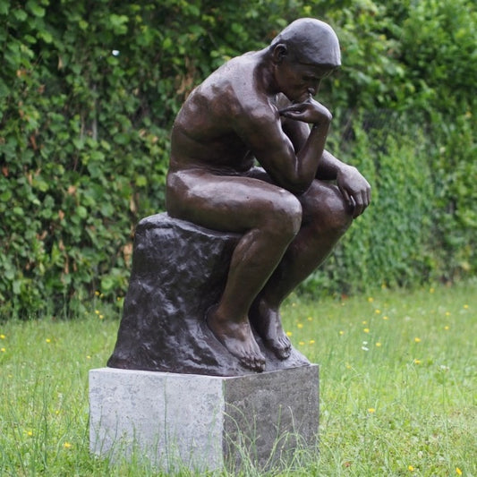 Bronzeskulptur "Der Denker" von Auguste Rodin