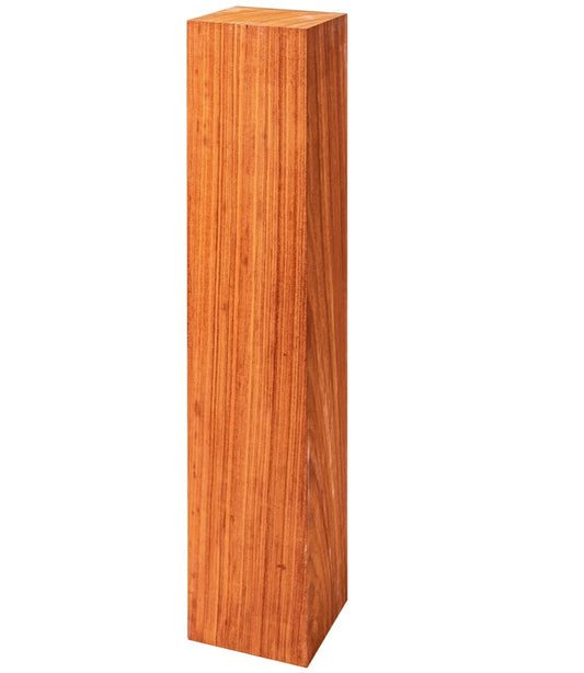 Säule "Padoukholz" 100cm