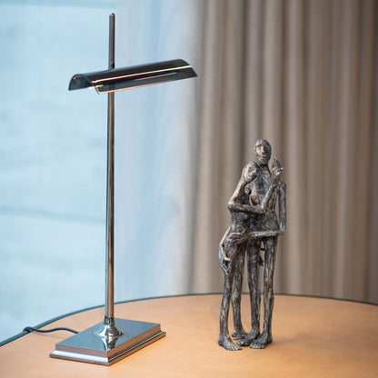 Bronze sculpture "Caresse" by Agnès Urbain 